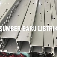 KABEL DUCT / CABLE DUCT / WIRING DUCT 100X100 LUBANG ABU PM-Amartya