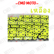 โซ่ โซ่สี ข้อหนา เบอร์ RK415-130L และ 420-120L เลือกสี7สี ยี่ห้อRK สีสดสีสวย โซ่มอเตอร์ไซต์