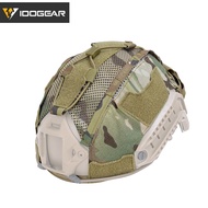 IDOGEAR Tactical Helmet Cover M/L size For Maritime Helmet with NVG Battery-Pouch tactical helmet ca