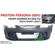 PERSONA GEN2 BUMPER (R3 NEO) (PU GETAH) TAHAN PAKAI塑胶耐用 PU1046 + YIAND SPORT LIGHT GH3002(WHITE)