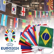 LOKAL Euro Flag 2024 Flag 32 Countries World Flag All Small Countries Local Stock