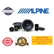 Alpine DP-65C 6.5inch 2 Way Component Car Speaker with Crossover DSP Sound System