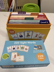 Saalin x Maila 220 sight words cards