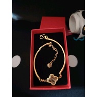 10k saudi gold bracelet clover-880
