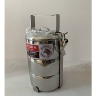 Zebra Stainless Steel Lunch Box Brand Size 10/3 Cm.