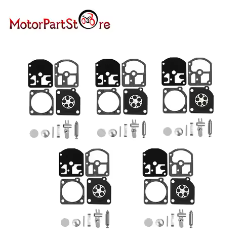5 Sets Carburetor Repair Rebuild Kit Diaphragm Gasket for ZAMA RB-11 C1S-S1 Stihl 009 010 011 012 01