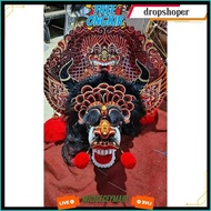 Cheapest Flash Sale Barongan |Barongan Version Full Real WoodDEVIL Bonus Long Crown Ready to Wear Ch
