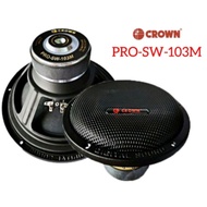 CROWN PRO-SW-103M 10" PROFESSIONAL SUBWOOFER SPEAKER 300W
