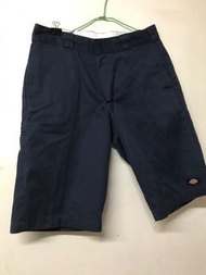 DICKIES】WR640 13吋 中腰直筒斜紋布 工作短褲 (DN深藍)