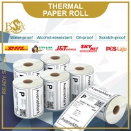 A6 Thermal Printer Label Sticker Courier Bag Shipping Air Waybill Consignment Note Paper Barcode A6