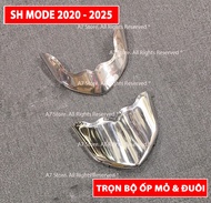 Bộ Ốp Mỏ & Đuôi Dè SH MODE 2025 INOX 201 VT5083