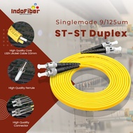 INDOFIBER patchcord fiber optic ST-ST singlemode 9/125um