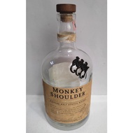 Monkey Shoulder 1L  Empty Liquor whisky bottle