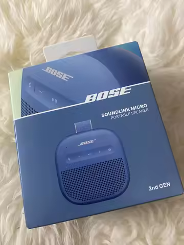 Bose SoundLink Micro 2nd Gen Portable Bluetooth Speaker Wireless Outdoor Speaker Waterproof and Dust