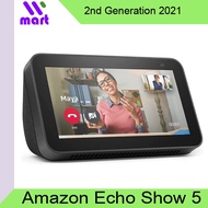 (US Version) Amazon Echo Show 5 (2nd Gen, 2021 release) | Smart display with Alexa and 2 MP camera