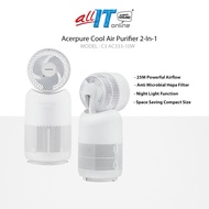 Acerpure Cool 2-in-1 Air Purifier & Circulator Fan C3 AC333-10W with HEPA Filter Air Quality Sensor 