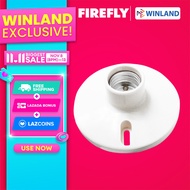 Firefly by Winland E27 Bulb Light Receptacle 4 1/4" Diameter with screw FEDCRW104 / FEDCRW204 / FEDC