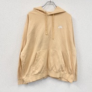 古著耐吉衛衣/連帽衫，橘色 Swoosh 標誌，XL 碼