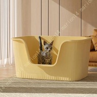 猫トイレ ネコ 砂 清潔 L 33.5*65.5*45.5cm 猫トイレ デオトイレ ねこトイレ 大型 大きめ ワイド 本体セット 砂飛び散り防止 ダークグレー ねこ ネコ