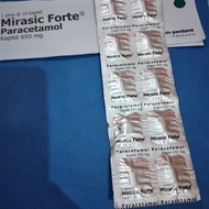 Mirasic Forte paracetamol 650mg