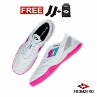 Fromzero - Sepatu Futsal Original Fromzero Starkia Revolted 38 - 44 IN white/Pink