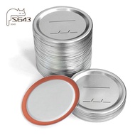 80Pcs Wide Mouth Canning Lids,Jar Canning Lids for Ball,Split-Type Lids Leak Proof 86mm Jar Lids for