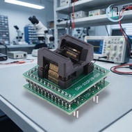 [AT] 1 PCS Programming Soet Chip OTS-20(28)-0.65-01 Enplas SSOP20 0.65mm Pitch IC Test And Burn In S