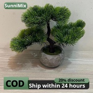 Artificial Bonsai Tree Bonsai Fake Plants Birthday Gift Crafts Fake Bonsai Tree for Desk Bookshelf H