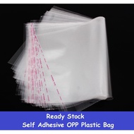 Transparent OPP Plastic Bag Plastik Bag Plastik Tudung (50pcs)