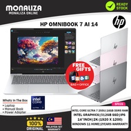 HP OMNIBOOK 7 AI LAPTOP (14-FR0070TU/FR0071TU/FR0072TU) INTEL CORE ULTRA 7 255U | INTEL GRAPHICS