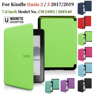 For Kindle Oasis 2 3 9th 10th Gen 7.0 inch CW24WI S8IN40 E-Reader Protective Case Oasis2 Oasis3 Wate