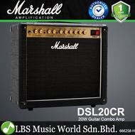 Marshall DSL20CR 20 Watt 1x12" 2 Channel Tube Combo Guitar Amp Amplifier (DSL 20CR)