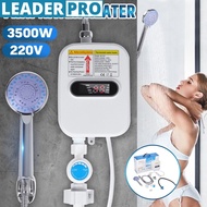 10A Electric Tankless Mini Instant Hot Water Heater Kitchen Faucet Tap Heating 3 Seconds Instant Hea