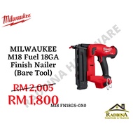 [LAST STOCK] MILWAUKEE M18 FUEL FINISH NAILER (M18 FN18GS-0)