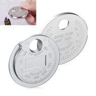 Motorcycle Car Spark Plug Gap Measuring Tool Coin Type Spark Plug Gap Measuring Tool Motorcycle Car 