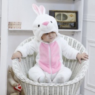 New 2 Spring Autumn Animal Cartoon Cosplay Hooded Baby Blanket Sleepers For 0-24 months Infant Flann