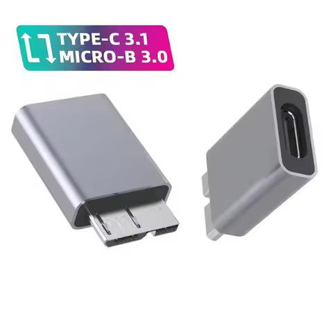 USB C To Micro B USB 3.0 Adapter Type USB 3.0 Micro B Connector For External For External Hard Drive