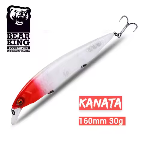 Bearking Kanata redhead 160mm 30g fishing lures minnow crank 160mm 30g