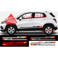 NEW Sticker cutting sticker car chevrolet Trax sticker list bottom car Trax