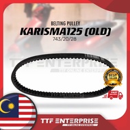 MODENAS KARISMA 125 V1 BELTING PULLEY 743/20/30 TIMING BELT V-BELT KARISMA OLD