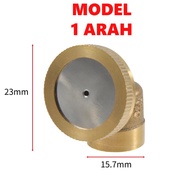 Mist Nozzle for agriculture - Brass Nozzle - bebas select connector