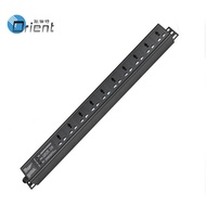 Manufacturer Supply Universal 10A16A Power Splitter 10-Bit Universal PDU Cabinet Socket Aluminum All