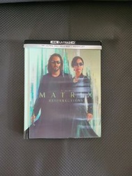 4K Blu-ray + Booklet MATRIX RESURRECTIONS