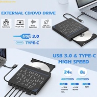 Doublebuy Slimly External Cds Drive DVDs Burners Writer MultiFunction USB3 0 Type C Hubs
