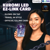 Kuromi LED EZ-Link Card | EZ-Link SMRT Card for Singapore Bus & MRT Travel | Glows on Tap | Official