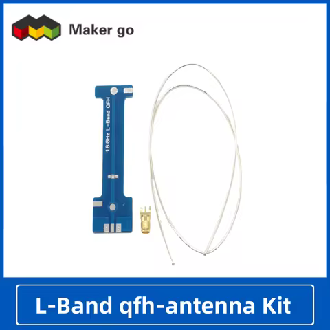 Kit 1.6GHz 1.7GHz L-Band QFH-Antenna Four-Arm Helical Antenna Aerospace Meteorology Positioning Rela