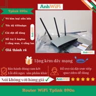 Combo of 5 Tplink WiFi transmitters with 3 antennas, speed 450Mbps, metal case
