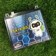 Sc64 AGM Battery Motor YTX14 BMW R1250GS ZX-12 ZX-14 VN800 HARLEY DAVIDSON SPORTSTER VESPA GTS300180