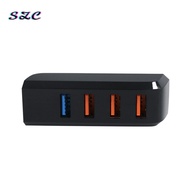 SZC High Speed Docking Station Usb-a Docking Station Tesla Model 3/y 2021-2023 Usb Docking Station 4-port Hub Adapter Car Accessories High Speed Usb 3.0/2.0 Glove Box Compatible