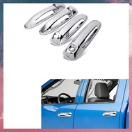 (F B S V)8Pcs/Set ABS Chrome 4 Door Outside Handle Cover Trims for 2002-2008  Ram 1500 2500 3500
